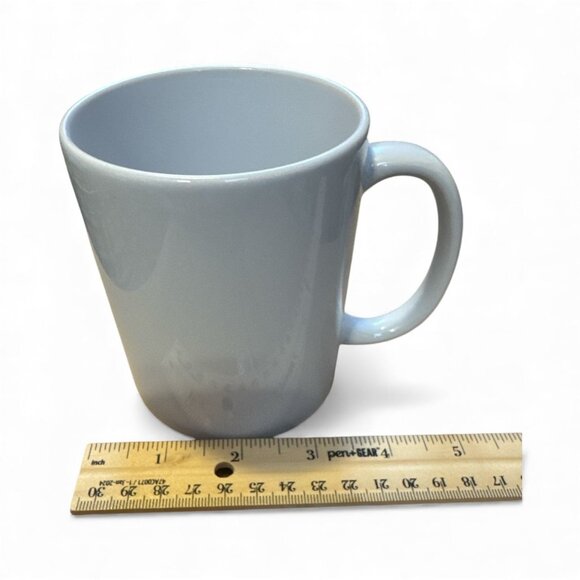Set Of 9 Durable White Ceramic Coffee Mugs 11 Oz Each - NEW - Picture 4 of 6